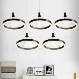 Designer Touch Decorative 1 Light Modern Contemporary Pendant Light with Acrylic Shade
