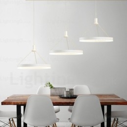 Designer Touch Decorative 1 Light Modern Contemporary Pendant Light with Acrylic Shade