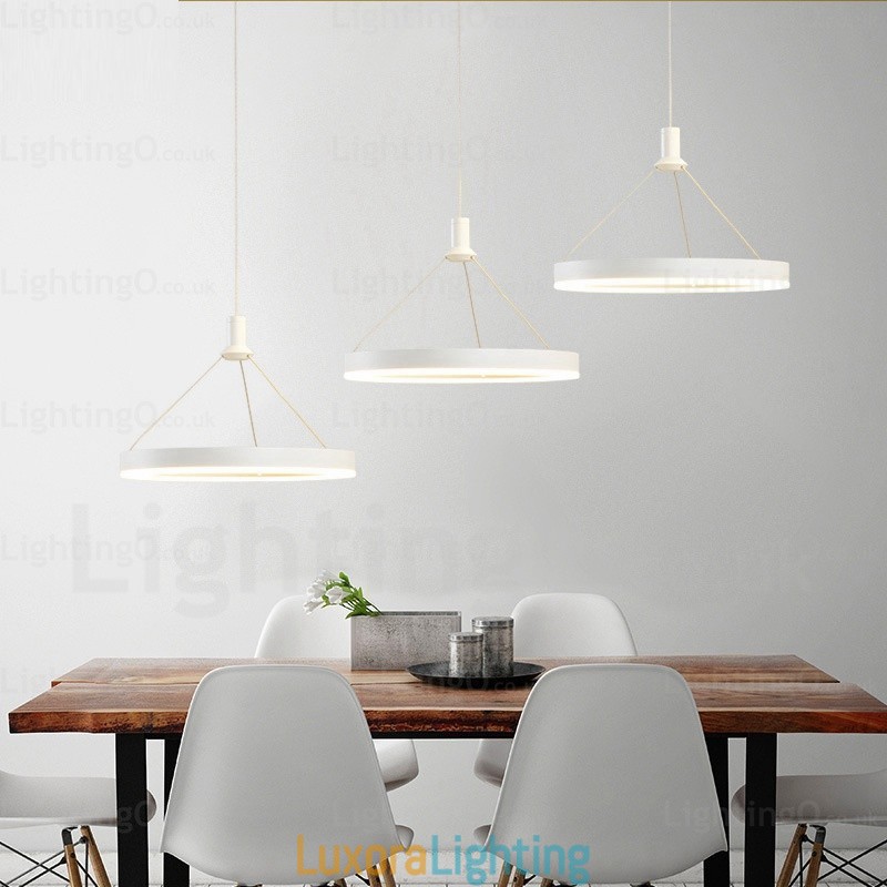 Designer Touch Decorative 1 Light Modern Contemporary Pendant Light with Acrylic Shade