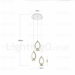 Designer Touch Decorative 1 Light Modern Contemporary Pendant Light with Crystal Shade