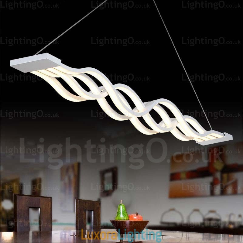 Designer Touch Decorative 1 Light Modern Contemporary Pendant Light with Acrylic Shade