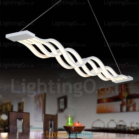 Designer Touch Decorative 1 Light Modern Contemporary Pendant Light with Acrylic Shade