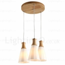 Designer Touch Decorative 1 Light Modern Contemporary Nordic Pendant Light with Glass Shade