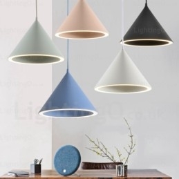 Designer Touch Decorative 1 Light Modern Contemporary Nordic Pendant Light with Acrylic Shade