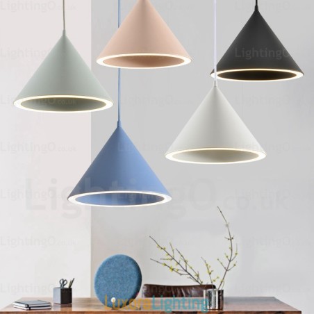 Designer Touch Decorative 1 Light Modern Contemporary Nordic Pendant Light with Acrylic Shade