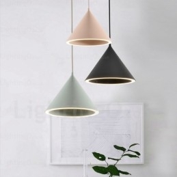 Designer Touch Decorative 1 Light Modern Contemporary Nordic Pendant Light with Acrylic Shade