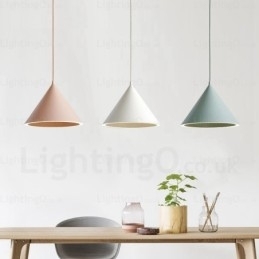Designer Touch Decorative 1 Light Modern Contemporary Nordic Pendant Light with Acrylic Shade