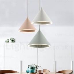 Designer Touch Decorative 1 Light Modern Contemporary Nordic Pendant Light with Acrylic Shade