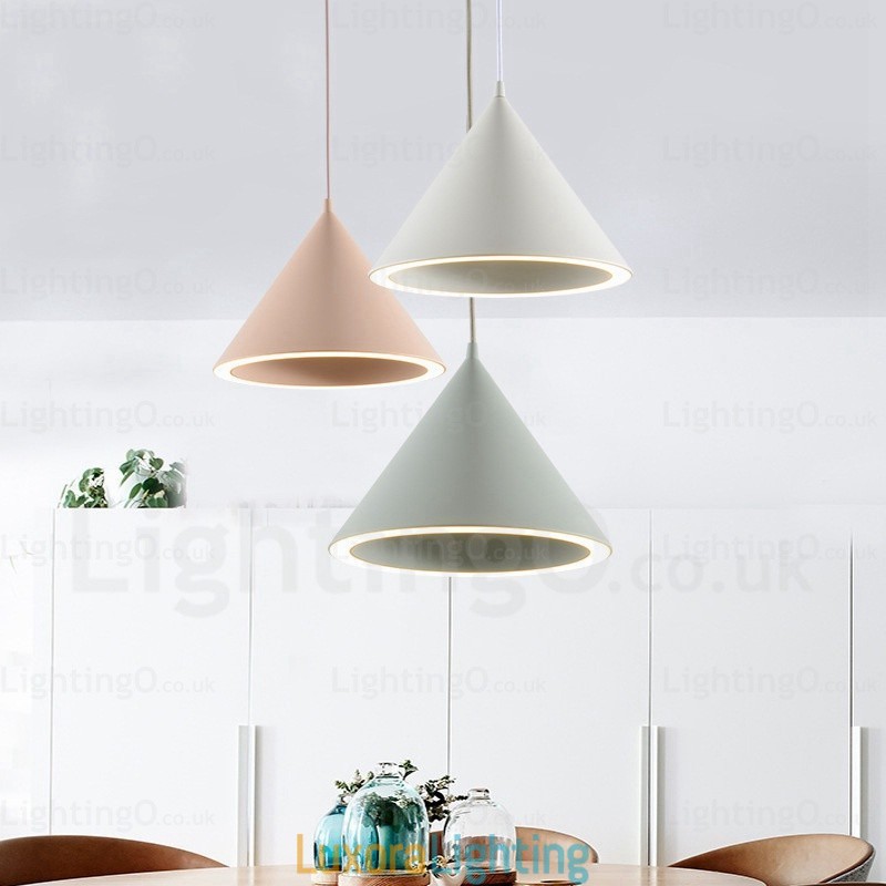 Designer Touch Decorative 1 Light Modern Contemporary Nordic Pendant Light with Acrylic Shade