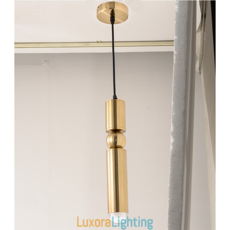 Designer Touch Decorative 1 Light Modern Contemporary Pendant Light with Acrylic Shade