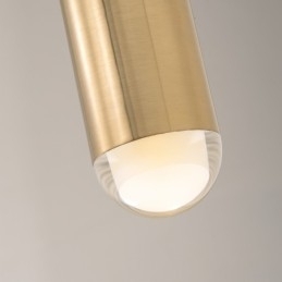 Designer Touch Decorative 1 Light Modern Contemporary Pendant Light with Acrylic Shade