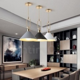 Designer Touch Decorative 1 Light Nordic Modern Contemporary Pendant Light with Stainless Steel Shade Shops
