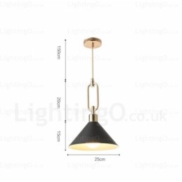 Designer Touch Decorative 1 Light Nordic Modern Contemporary Pendant Light with Stainless Steel Shade Shops