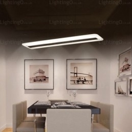 Designer Touch Decorative 1 Light Modern Contemporary Pendant Light with Acrylic Shade