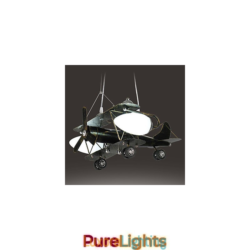 Designer Touch Decorative Children's lamp Plane lamps And lanterns lamp Boy Cartoon lighting