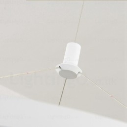 Designer Touch Decorative 2 Light Modern Contemporary Pendant Light with Acrylic Shade