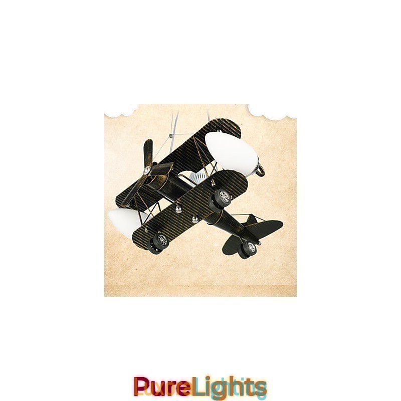 Designer Touch Decorative Children's lamp Plane lamps And lanterns lamp Boy Cartoon lighting