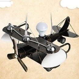 Designer Touch Decorative Children's lamp Plane lamps And lanterns lamp Boy Cartoon lighting