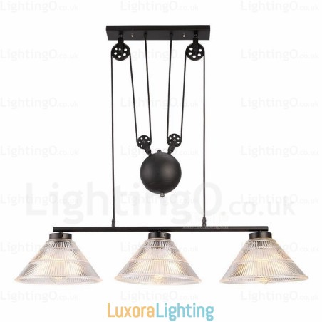 Designer Touch Decorative 2 Light Modern Contemporary Pendant Light with Glass Shade