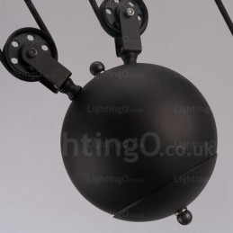 Designer Touch Decorative 2 Light Modern Contemporary Pendant Light with Glass Shade