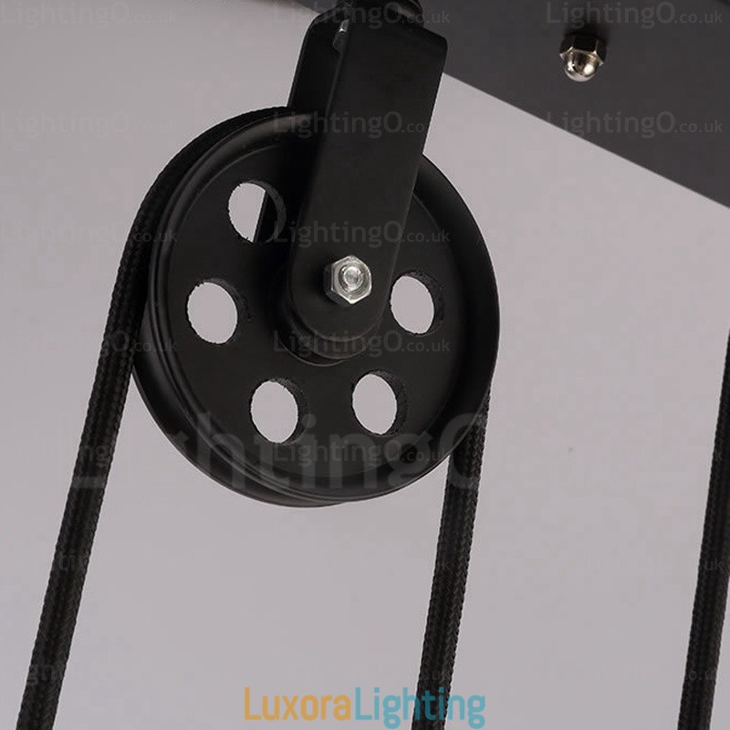 Designer Touch Decorative 2 Light Modern Contemporary Pendant Light with Glass Shade