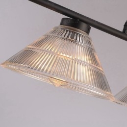 Designer Touch Decorative 2 Light Modern Contemporary Pendant Light with Glass Shade