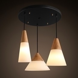 Designer Touch Decorative Chandelier Mini Style Modern Contemporary Metal 3 Light Pendant Light