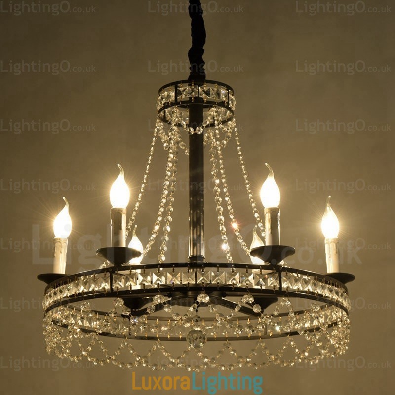 Designer Touch Decorative 4 Light Country Rustic Pendant Light