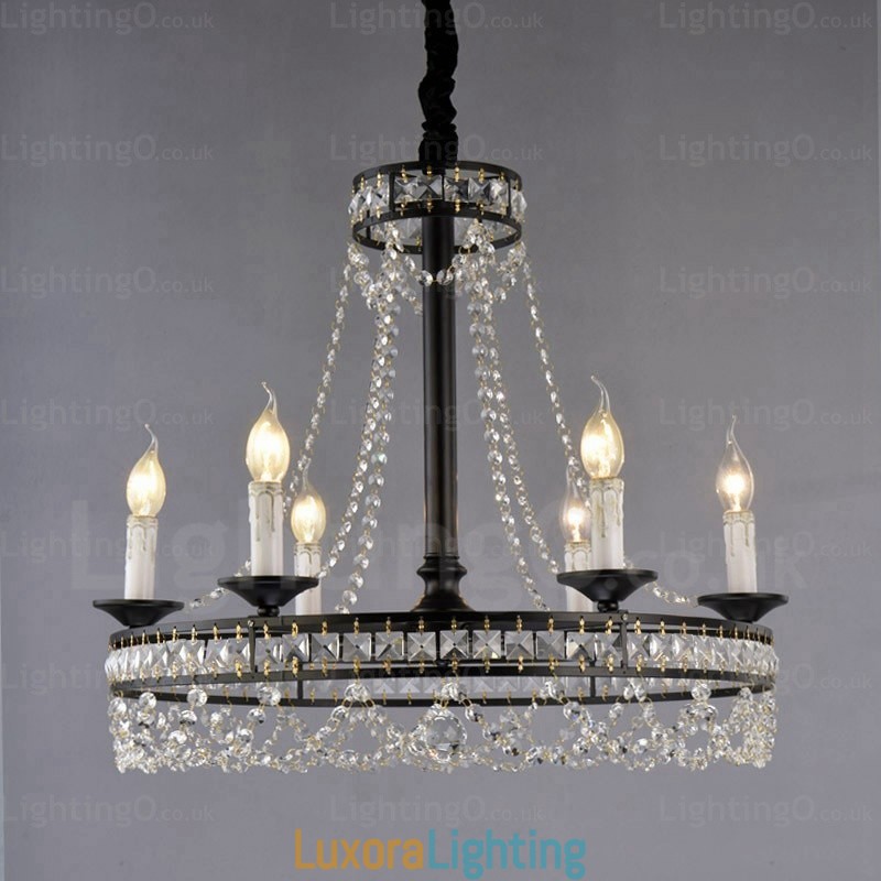 Designer Touch Decorative 4 Light Country Rustic Pendant Light