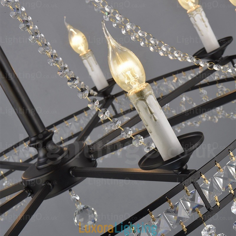 Designer Touch Decorative 4 Light Country Rustic Pendant Light