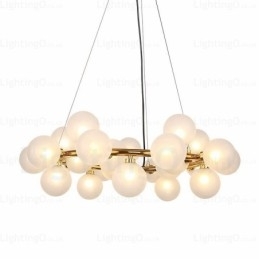 Designer Touch Decorative 25 Light Nordic Pendant Light with Glass Shade