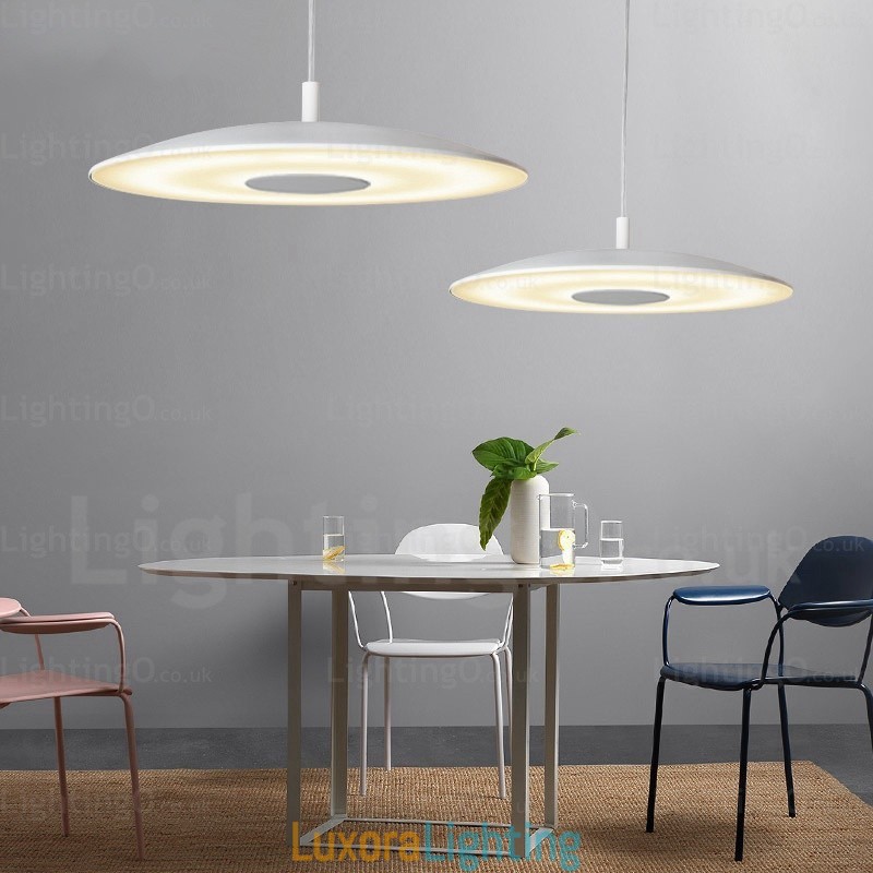 Designer Touch Decorative 1 Light Modern Contemporary Pendant Light with Glass Shade