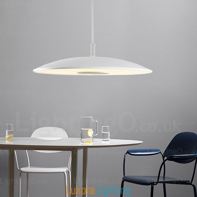 Designer Touch Decorative 1 Light Modern Contemporary Pendant Light with Glass Shade