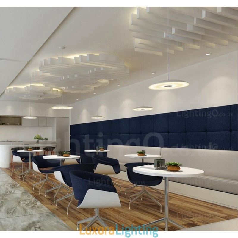 Designer Touch Decorative 1 Light Modern Contemporary Pendant Light with Glass Shade