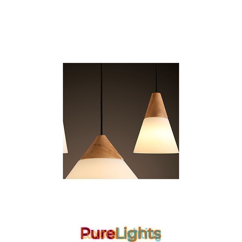 Designer Touch Decorative Chandelier Mini Style Modern Contemporary Metal 3 Light Pendant Light