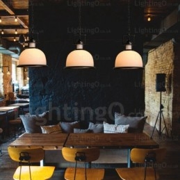 Designer Touch Decorative 1 Light Country Rustic Pendant Light with Glass Shade