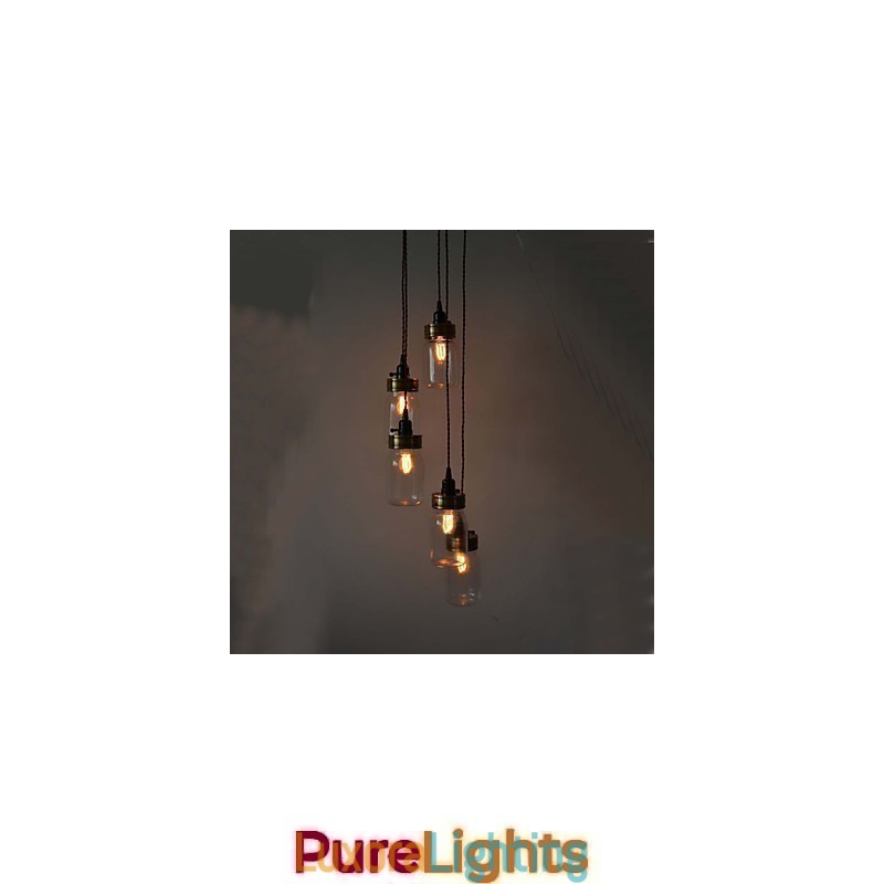 Designer Touch Decorative The North American Country Style Of american Art Bottle Chandelier