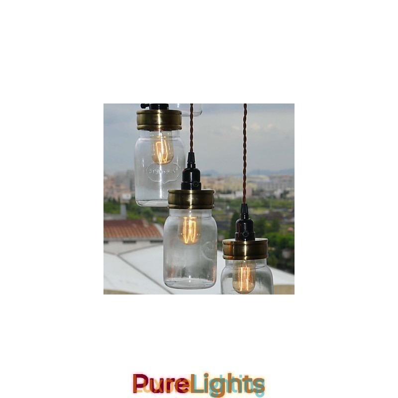 Designer Touch Decorative The North American Country Style Of american Art Bottle Chandelier