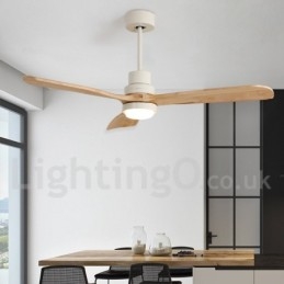 Designer Touch Decorative 36" 42" 52" Nordic Modern Contemporary Ceiling Fan