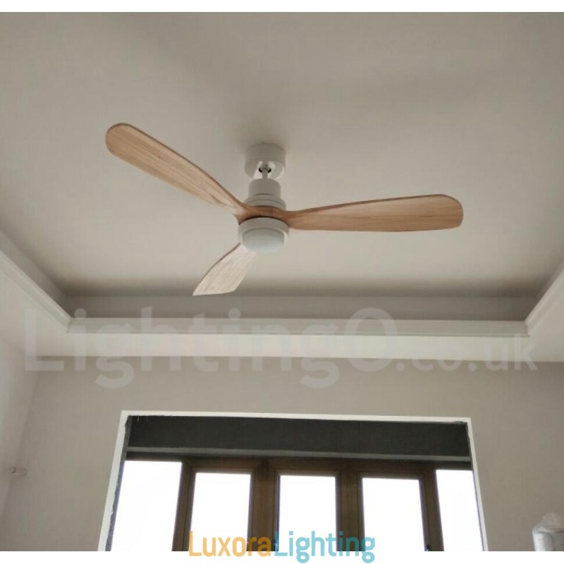 Designer Touch Decorative 36" 42" 52" Nordic Modern Contemporary Ceiling Fan