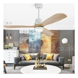 Designer Touch Decorative 36" 42" 52" Nordic Modern Contemporary Ceiling Fan