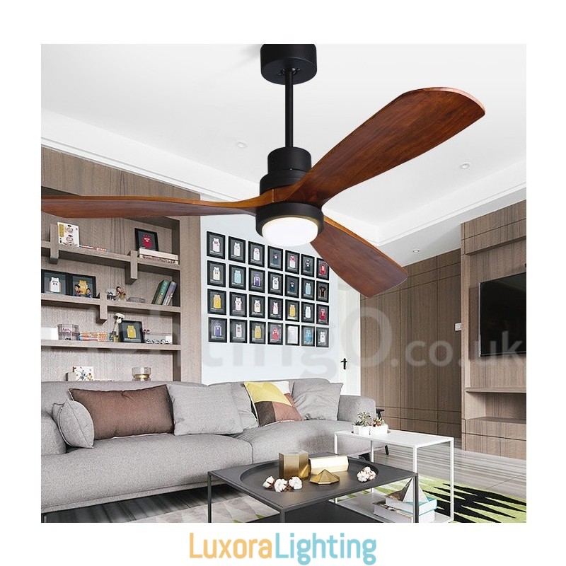 Designer Touch Decorative 36" 42" 52" Nordic Modern Contemporary Ceiling Fan