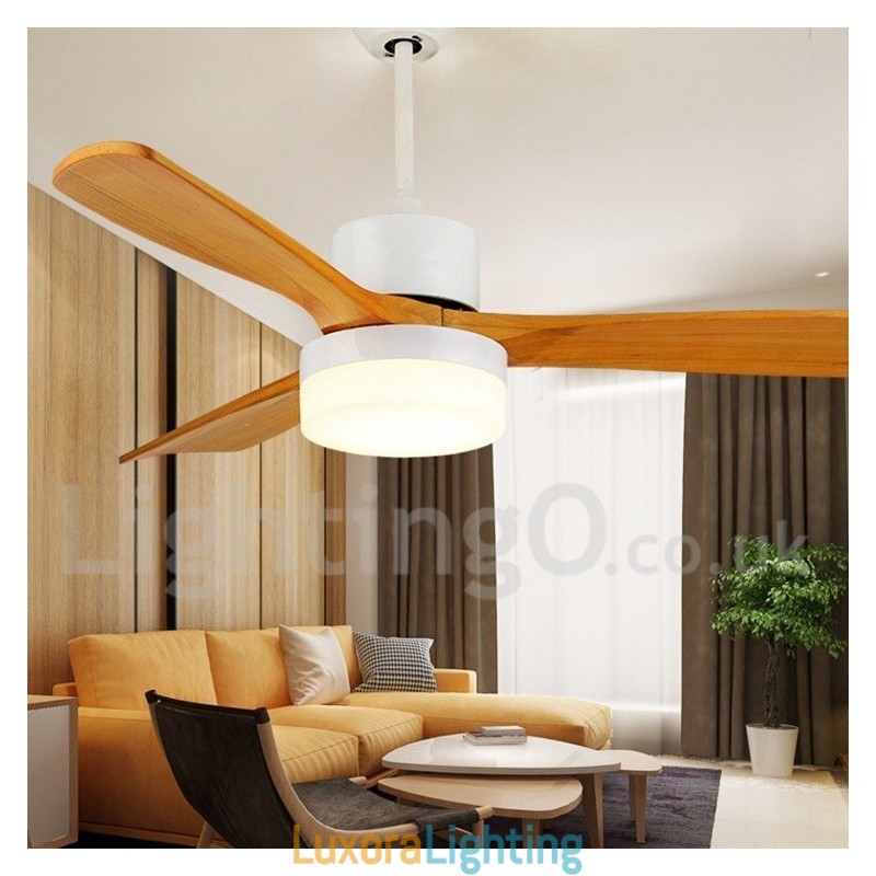 Designer Touch Decorative 42" 48" Country Nordic Ceiling Fan