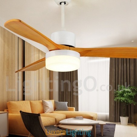 Designer Touch Decorative 42" 48" Country Nordic Ceiling Fan