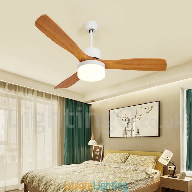 Designer Touch Decorative 42" 48" Country Nordic Ceiling Fan
