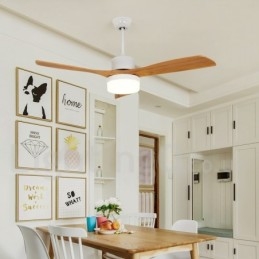 Designer Touch Decorative 42" 48" Country Nordic Ceiling Fan