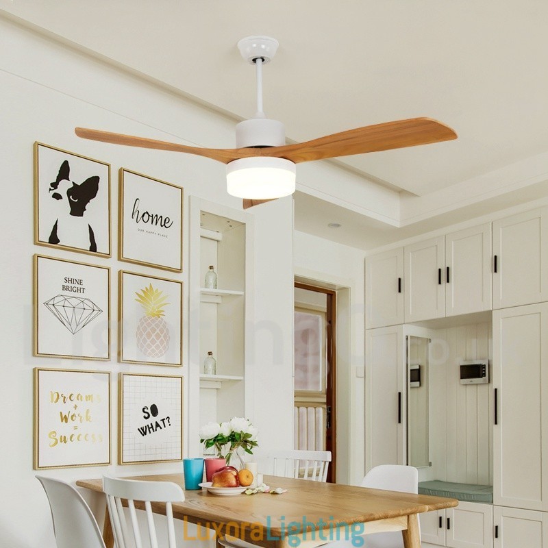 Designer Touch Decorative 42" 48" Country Nordic Ceiling Fan