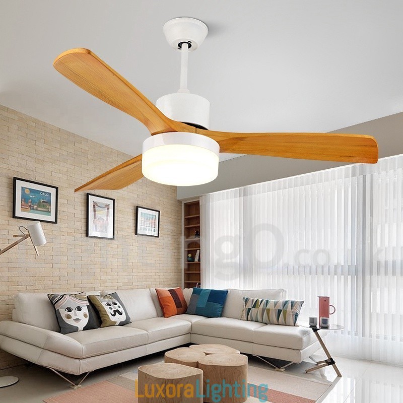 Designer Touch Decorative 42" 48" Country Nordic Ceiling Fan