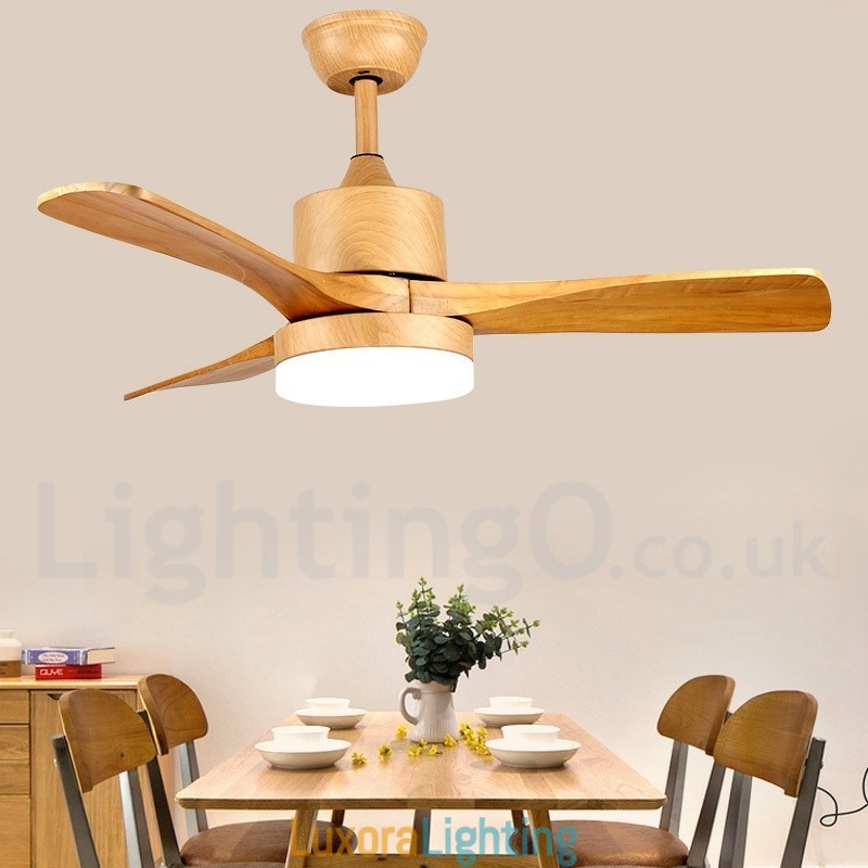 Designer Touch Decorative 42" 48" Country Nordic Ceiling Fan