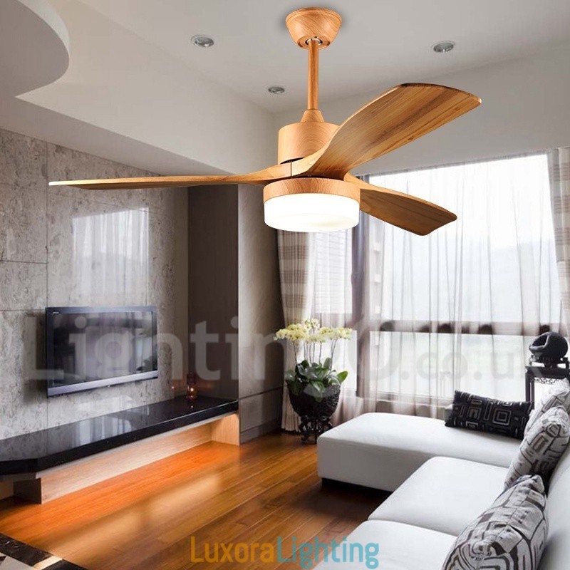 Designer Touch Decorative 42" 48" Country Nordic Ceiling Fan